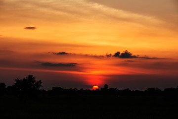 Obraz premium Sunset