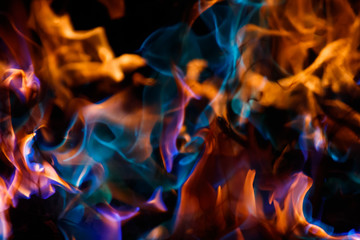 colored fire