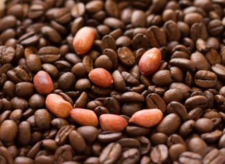 coffee beans nut smile health 