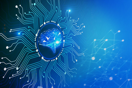 Light blue brain interface and network