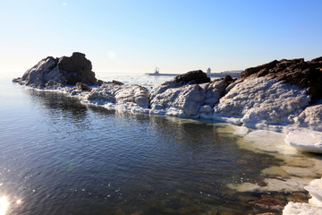 sea ice natural scenery
