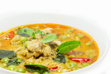 Panaeng curry is a type of Thai curry that is generally milder than other Thai curries