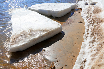 sea ice natural scenery