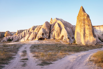 Valley in Cappadocia, Goreme, Turkey