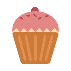 Cupcake delicious dessert