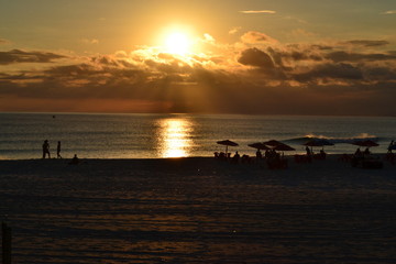 atardecer