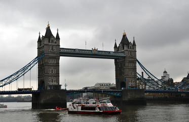 Obraz premium Tower bridge in London, Historical monument