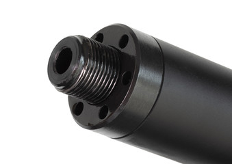 Threaded rifle barrel