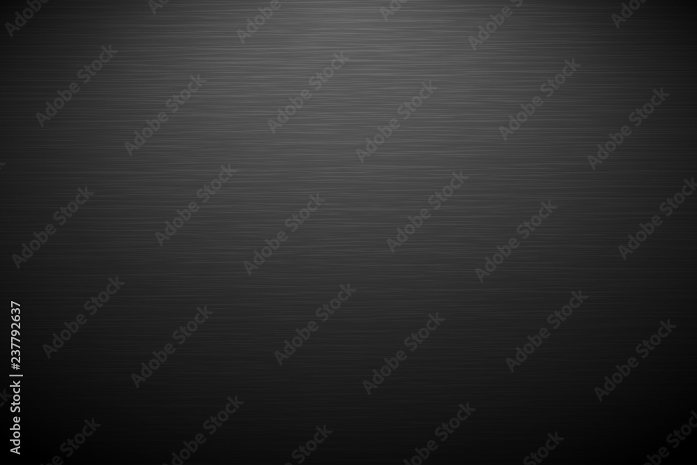 Wall mural Dark horizontal background with brush texture. Vector background with lighting.