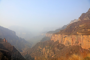 Grand Canyon natural scenery in Western China