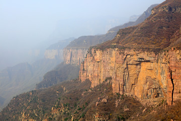 Grand Canyon natural scenery in Western China