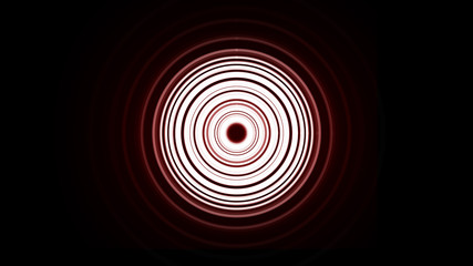 Abstract 3D big data visualization. Abstract futuristic 3D speed tunnel warp. Complexity and data flood of modern digital age. 3D rendering.