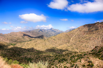 View from Thimble Peak on Mount Lemmon in Arizona