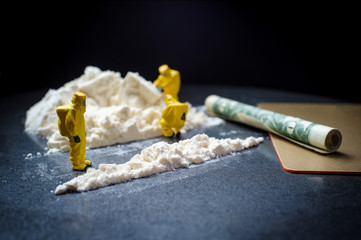 Hazmat Team Inspects Drugs