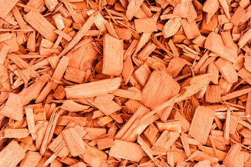 Peat bark brown texture background,