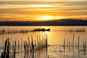 albufera sunset