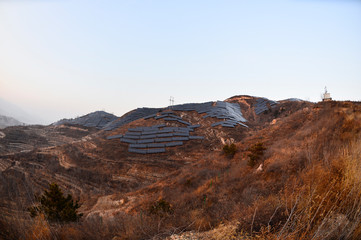 Solar panels green energy