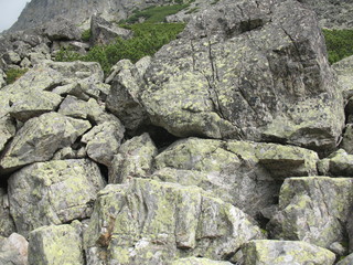 Granite boulders in Tatra