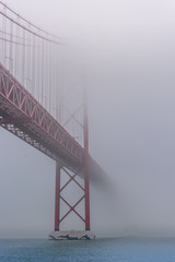 Mystic Foggy Bridge