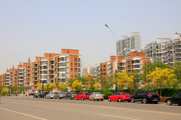 Urban architecture scenery in China