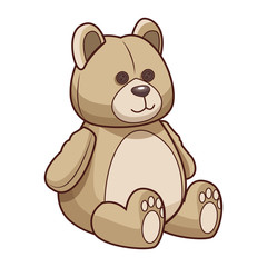 Teddy bear cartoon