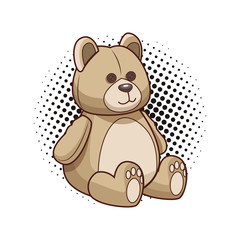 Fototapeta premium Teddy bear cartoon