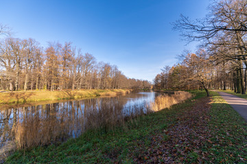 Pond in Catherine's Park, Pushkin