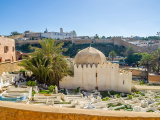 Cemetery with mosque in Safi