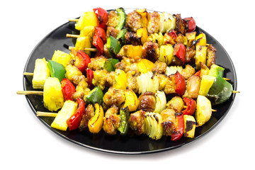 BBQ isolated on white background