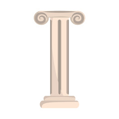 Antique column building