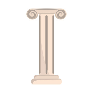 Antique column building