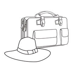 man leather handbag black and white