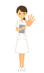 制止　拒否　看護師　02