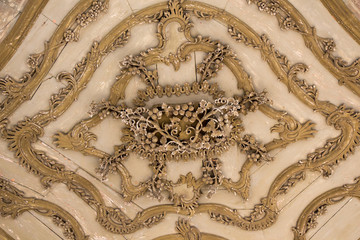 Floral art pattern example of Ottoman time