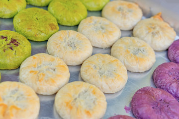 Delicious Flower Cake, a Special Product of Yunnan Province, China