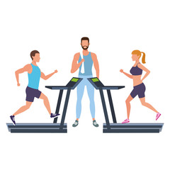 fitness people training