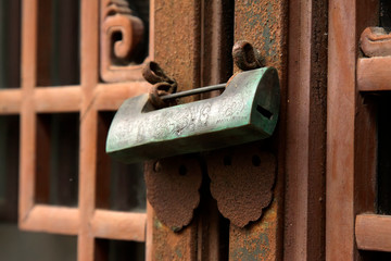 Chinese traditional style door and Windows