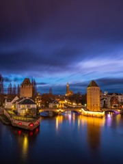 Ponts couverts in Strasbourg Alsace France