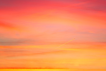 Sky in the pink and blue colors. effect of light pastel colored of sunset clouds
cloud on the sunset sky background with a pastel color
