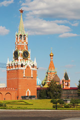 Fototapeta premium Spasskaya tower, Moscow Kremlin