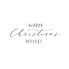 Christmas lettering quote.