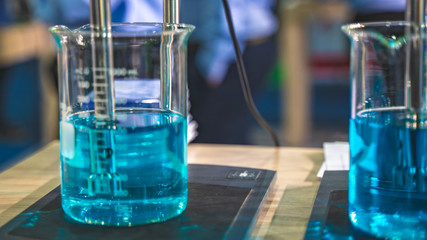 Beaker In Science Laboratory