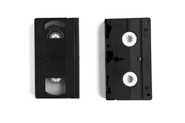 Obraz premium Videocassettes isolated on white background.