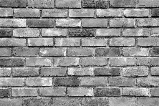 Fototapeta Gray brick wall as a background or texture