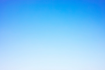Clear blue sky background and empty space for your design, no cloud