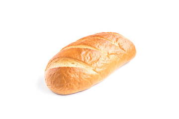 Loaf isolated on white background.
