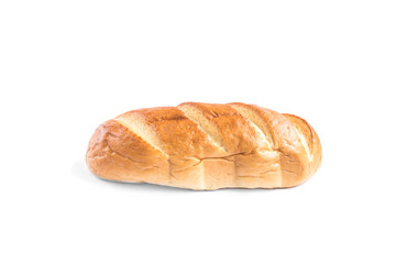 Loaf isolated on white background.