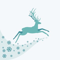 Профиль оленя