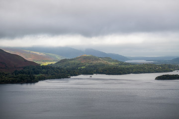 Fototapeta premium View from Surprise View, Cumbria, UK