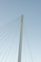 suspension bridge in italy
